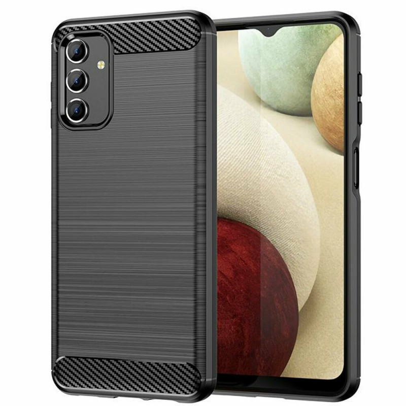 Oem Θήκη Σιλικόνης Carbon Για Samsung Galaxy M23 5G / M13 4G Μαύρο