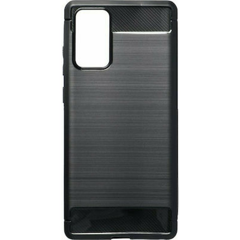 Oem Θήκη Σιλικόνης Carbon Για Samsung Galaxy Note 20 / Note 20 5G  Μαύρο