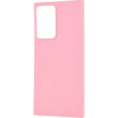 Oem Θήκη Σιλικόνης Matt 1,2 mm Για Samsung Galaxy Note 20 Ultra 5G  Ροζ