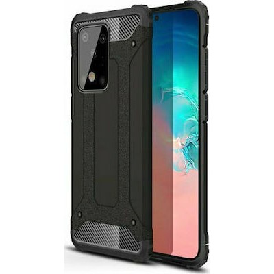 Θήκη Armor Back Cover Για Samsung Galaxy S20 Ultra / S20 Ultra 5G  Μαύρο