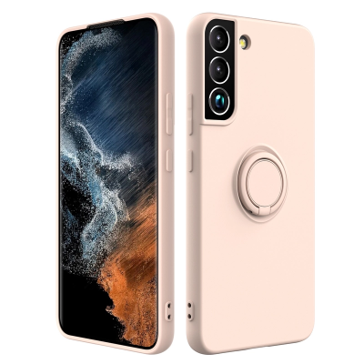 Oem ΄Θήκη Σιλικόνης Με Ring  Για Xiaomi Poco M4 Pro 5G / Redmi Note 11T 5G / Redmi Note 11s 5G  Ροζ