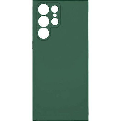Oem Θήκη Σιλικόνης Matt 1,2 mm Για Samsung Galaxy S23 Ultra 5G Πράσινο 