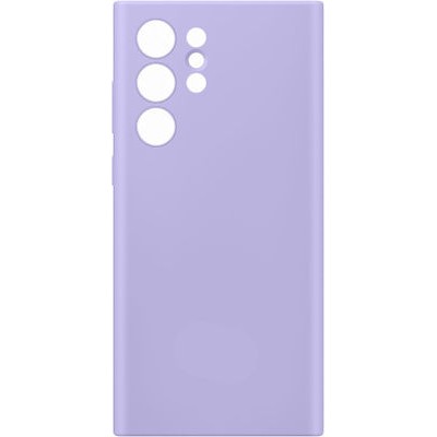 Oem Θήκη Σιλικόνης Matt 1,2 mm Για Samsung Galaxy S22 Ultra  Λιλά
