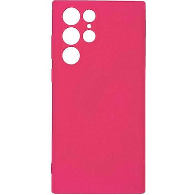 Oem Θήκη Σιλικόνης Matt 1,2 mm Για Samsung Galaxy S23 Ultra 5G Φούξια