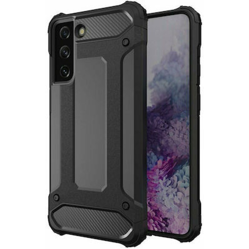 Oem Θήκη Armor Back Cover Για Samsung Galaxy S22 Μαύρο