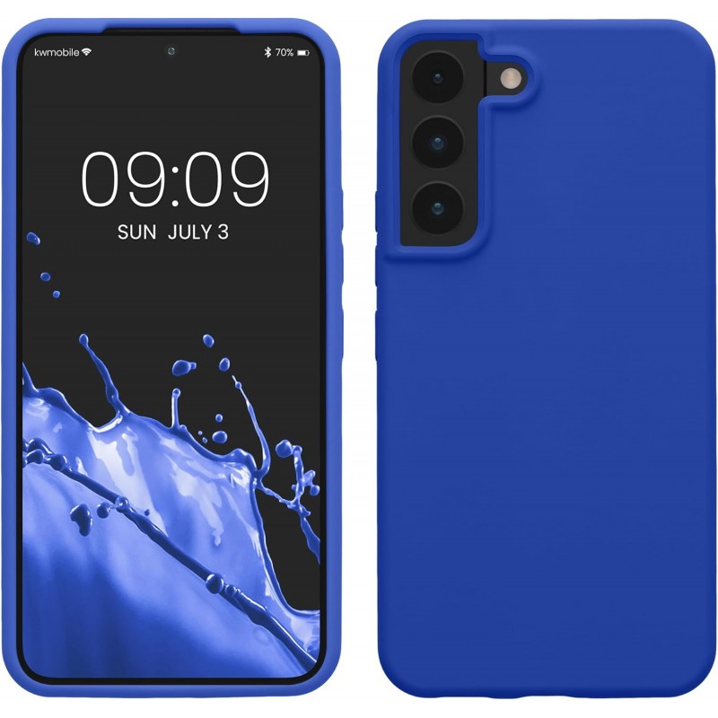 Oem Θήκη Σιλικόνης Matt 1,2 mm Για Samsung Galaxy S22 Plus Μπλε