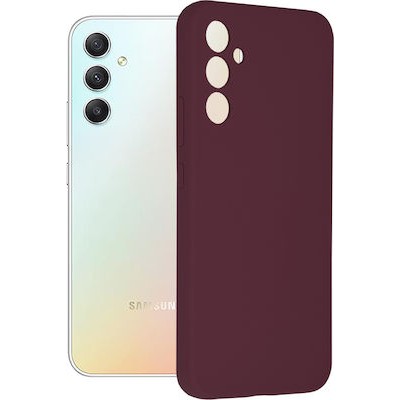 Oem Soft Matt Case Gel TPU Cover 2.0 mm    Για  Samsung Galaxy S23 FE 5G Μωβ