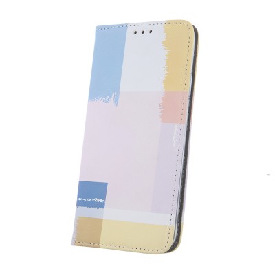  Oem Θήκη Βιβλίο Smart Magnet Trendy Coloured Για Samsung Galaxy S23 5G Pastel Τετραγωνικό