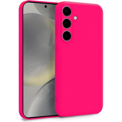 Oem Θήκη Σιλικόνης Soft 2.0 mm Για Samsung Galaxy S22 Plus Neon Φούξια