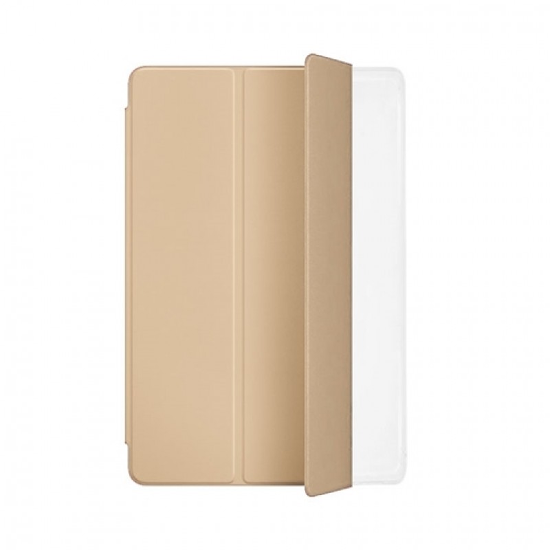 Trifold Θήκη Βιβλίο με Σιλικόνη Flip Cover Για Samsung Galaxy Tab A7 (2020) 10.4" Χρυσή