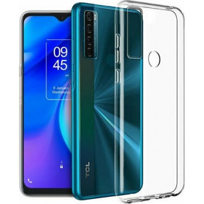 Oem Θήκη Σιλικόνης Για TCL 305 Διάφανη 