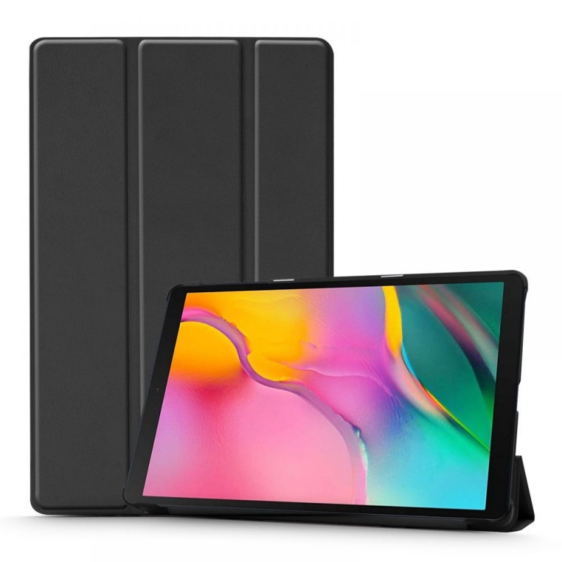 Oem Θήκη Βιβλίο - Σιλικόνη Flip Cover Για Samsung Galaxy Tab A8 10.5" 2021  Μαύρο