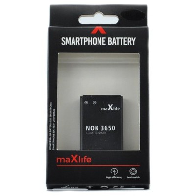 Maxlife battery for Nokia 3650 / 3110 Classic / E50 / N91 / BL-5C 1300mAh