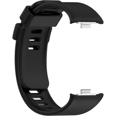 Oem Λουράκι Σιλικόνης Για Xiaomi Redmi Watch 4 / Smart Band 8 Pro Μαύρο