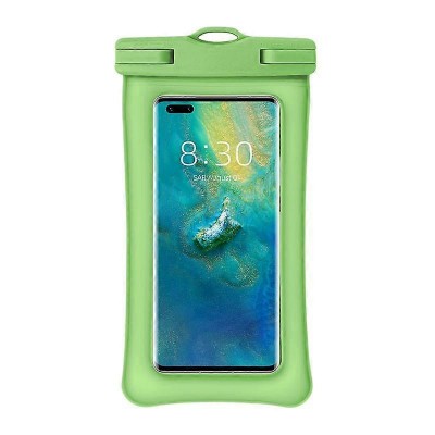 Oem Αδιάβροχη Θήκη Waterproof Pouch Floating Airbag Για Κινητά έως 7,2" ( 200 * 100 mm ) Πράσινο