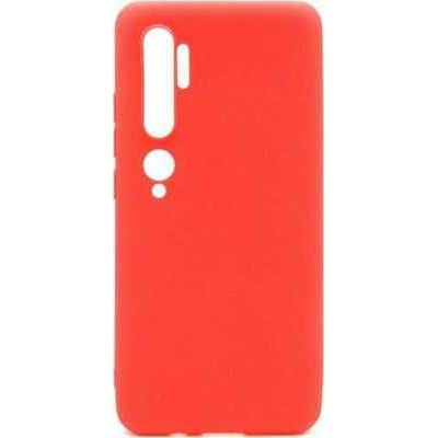 Oem Θήκη Σιλικόνης Soft 2.0 mm Για Xiaomi Mi Note 10 / Note 10 Pro Κόκκινο