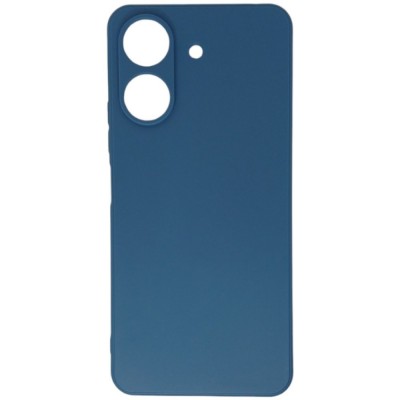 Oem Θήκη Σιλικόνης Matt 1,5 mm Για Xiaomi Poco C65 Μπλε - Γκρι