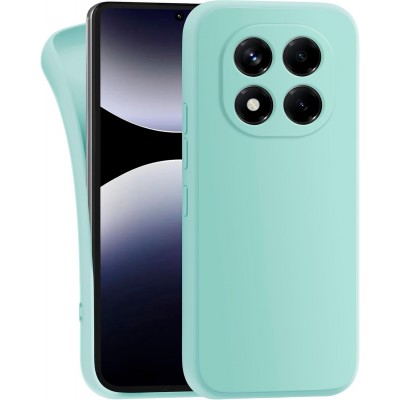 Oem Θήκη Σιλικόνης Matt 1,5 mm Για Xiaomi Redmi Note 14 Pro 5G Γαλάζιο