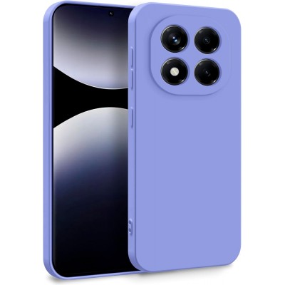 Oem Θήκη Σιλικόνης Matt 1,5 mm Για Xiaomi Redmi Note 14 Pro 5G Λιλά