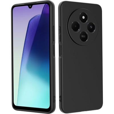 Oem Θήκη Σιλικόνης Matt 1,5 mm Για Xiaomi Redmi 14C Μαύρο