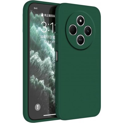 Oem Θήκη Σιλικόνης Soft 2.0 mm Για Xiaomi Redmi 14C Σκούρο - Πράσινο 