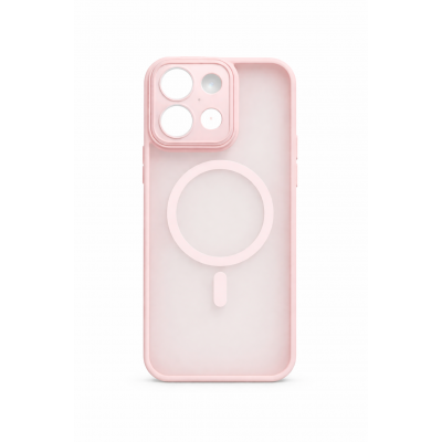 Oem Θήκη Back Cover Electro Magsafe Ημιδιαφανή Για Xiaomi Poco C85 Ροζ - Nud