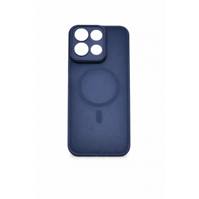 Oem Θήκη Back Cover Electro Magsafe Ημιδιαφανή Για Xiaomi Redmi 15C 4G / 5G 173,16 mm Σκούρο - Μπλε