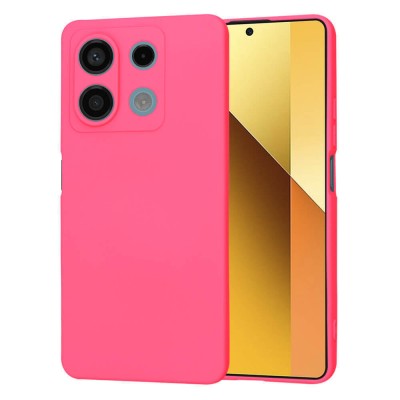 Oem Θήκη Σιλικόνης Matt 1,5 mm Για Motorola Moto G86 5G Φούξια
