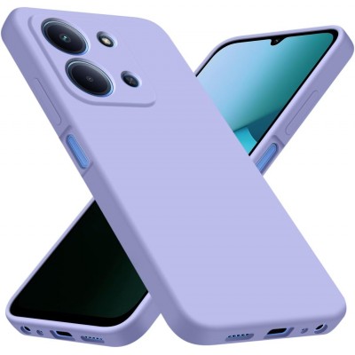 Oem Θήκη Σιλικόνης Matt 1,5 mm Για Motorola Moto G86 5G Λιλά