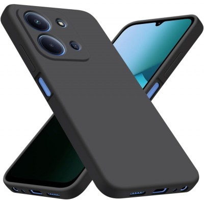 Oem Θήκη Σιλικόνης Matt 1,5 mm Για Motorola Moto G86 5G Μαύρο