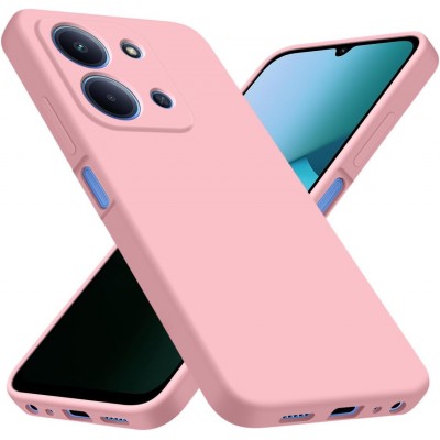 Oem Θήκη Σιλικόνης Matt 1,5 mm Για Motorola Moto G86 5G Ροζ