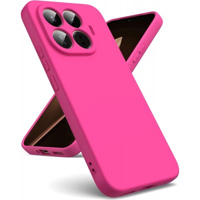 Oem Θήκη Σιλικόνης Matt 1,5 mm Για Xiaomi 15T Pro 5G Φούξια