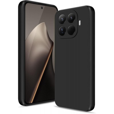 Oem Θήκη Σιλικόνης Matt 1,5 mm Για Xiaomi 15T Pro 5G Μαύρο