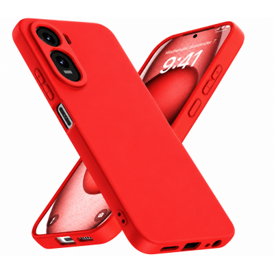 Oem Θήκη Σιλικόνης Matt 1,5 mm Για Xiaomi Redmi A7 Pro Κόκκινο