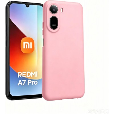 Oem Θήκη Σιλικόνης Matt 1,5 mm Για Xiaomi Redmi A7 Pro Ροζ