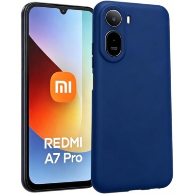 Oem Θήκη Σιλικόνης Matt 1,5 mm Για Xiaomi Redmi A7 Pro Σκούρο - Μπλε