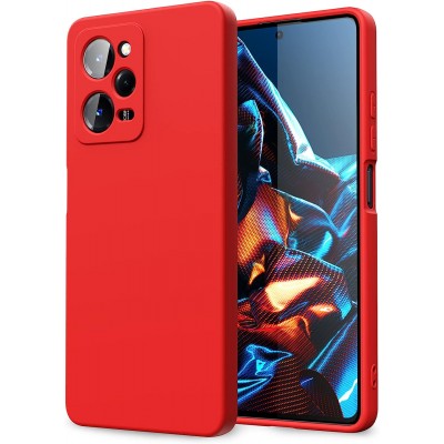 Oem Θήκη Σιλικόνης Matt 1,2 mm Για Xiaomi Redmi Note 12 5G ( Global ) Κόκκινο