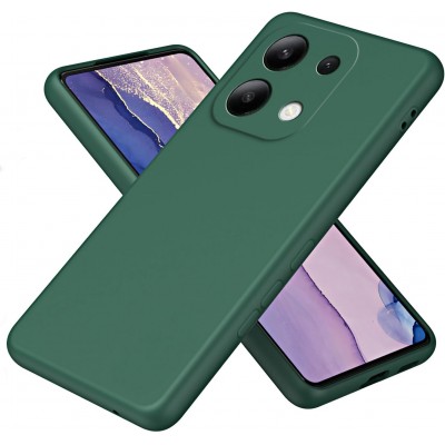 Oem Θήκη Σιλικόνης Matt 1,2 mm Για Xiaomi Redmi Note 13 4G Σκούρο - Πράσινο