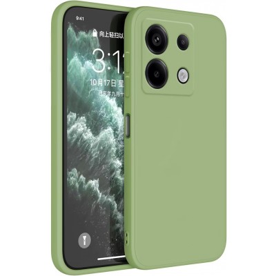 Oem Θήκη Σιλικόνης Soft 2.0 mm Για Xiaomi Redmi Note 13 5G Πράσινο Λαδί