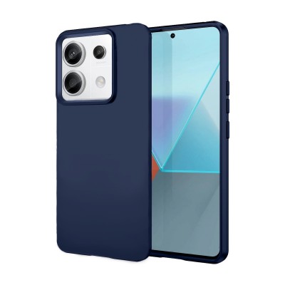 Oem Θήκη Σιλικόνης Matt 1,2 mm Για Xiaomi Redmi Note 13 Pro 5G Σκούρο - Μπλε