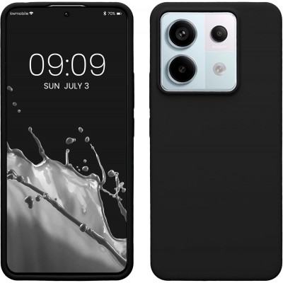 Oem Θήκη Σιλικόνης Matt 1,2 mm Για Xiaomi Redmi Note 13 Pro 5G Μαύρο