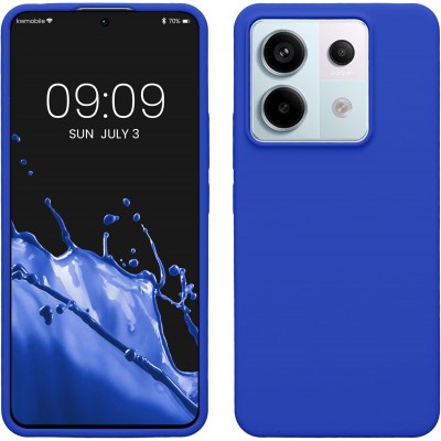 Oem Θήκη Σιλικόνης Matt 1,2 mm Για Xiaomi Redmi Note 13 Pro 5G Ανοιχτό Μπλε