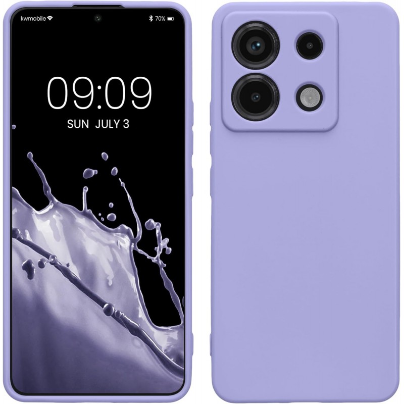 Oem Θήκη Σιλικόνης Soft 2.0 mm Για Xiaomi Redmi Note 13 5G Λιλά