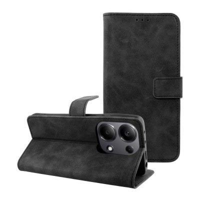 Forcell Tender Θήκη Βιβλίο Για Xiaomi Redmi Note 13 4G Μαύρο