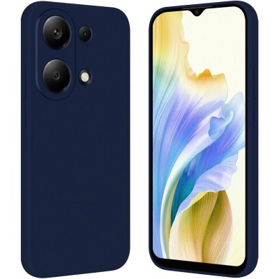 Oem Θήκη Σιλικόνης Matt 1,5 mm Για Xiaomi Redmi 15C 4G / 5G 173,16 mm Σκούρο - Μπλε