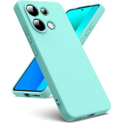 Oem Θήκη Σιλικόνης Soft 2.0 mm Για Xiaomi Redmi Note 13 Pro 4G Τιρκουάζ