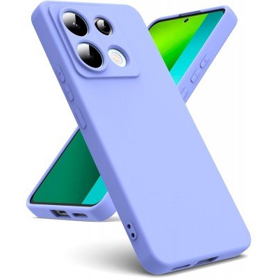 Oem Θήκη Σιλικόνης Soft 2.0 mm Για Xiaomi Redmi Note 13 Pro 4G Λιλά