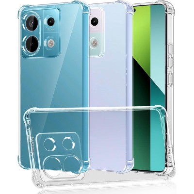 Oem Θήκη Σιλικόνης Anti Shock 1.5mm Για Xiaomi Redmi Note 13 Pro 5G Διάφανο