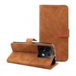  Forcell Tender Θήκη Βιβλίο Για Xiaomi Poco X6 5G Ανοιχτό Καφέ