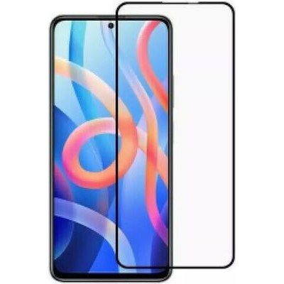 Oem Full Face Tempered glass Box Για  Xiaomi Redmi Note 13 Pro 5G Μαύρο